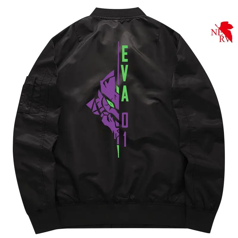 

Cartoon Anime Neon Genesis Evangelion EVA Jacket Asuka 01 Machine 02 Machine Coat Thick cosplay clothing