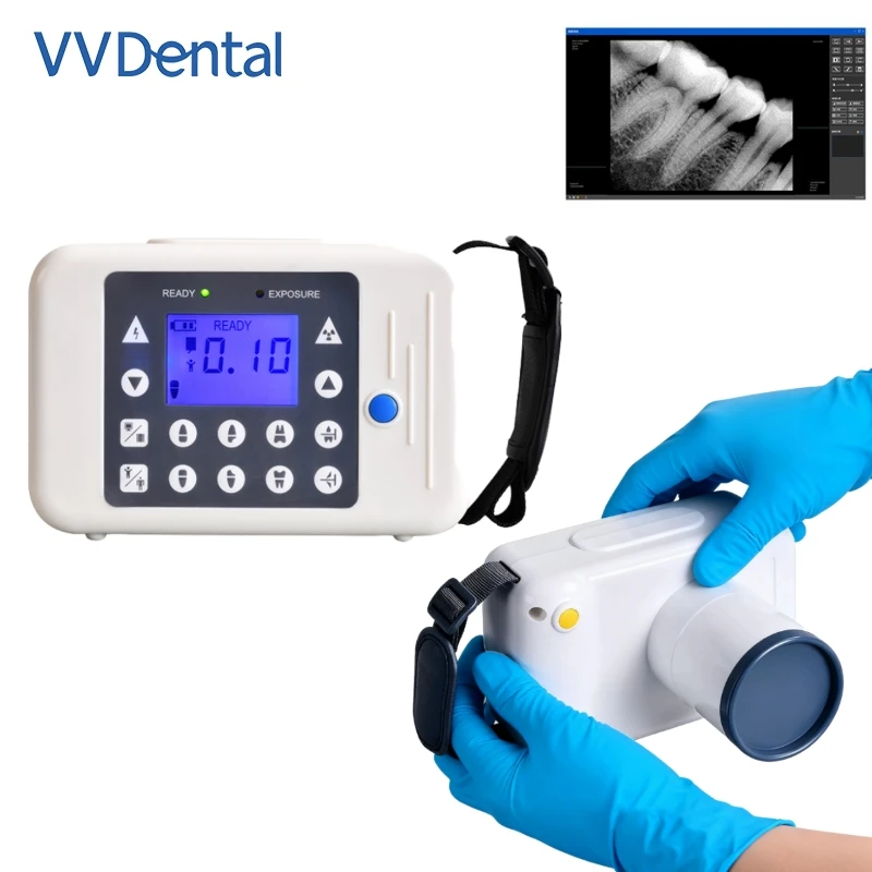 VV Dental High Definition X-ray Machine Portable Wireless RVG Sensor Radiovisograph Image Dentistry X Ray Equipmet