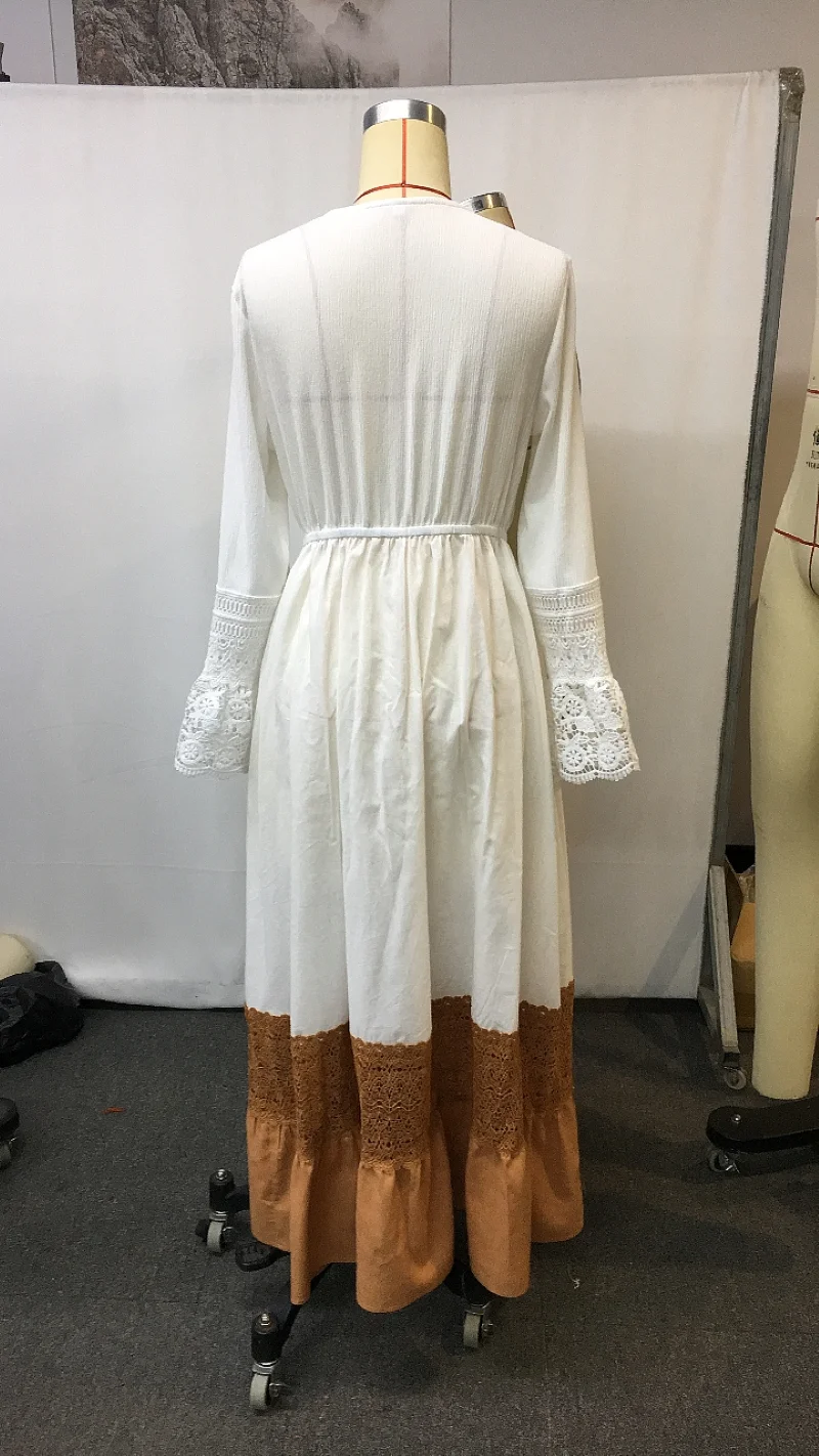 Robe Boho imprimée de style ethnique pour femme, vintage, Western Cowgirl