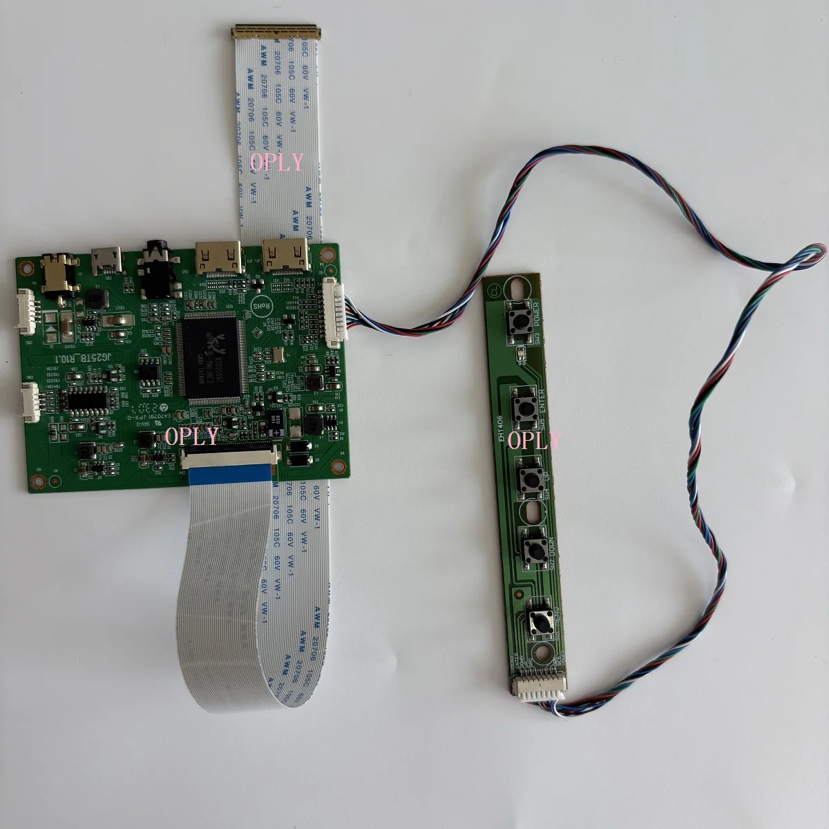 

LED panel mini HDMI-compatible USB DIY EDP controller board for NV156FHM-N42 NV156FHM-N35/N47/N48 NV156FHM N 1920x1080 15.6"