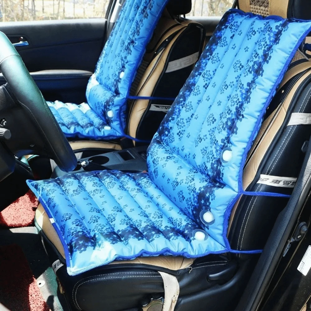 Water Filled Car  Cooling Pad Breathable Foldable Chair Cushion Multifunctional Portable Cool  Cushion Home Office