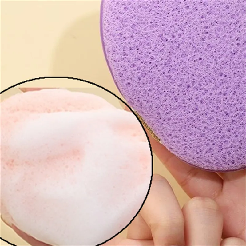 1 قطعة التقشير غسل الوجه التطهير الإسفنج البثرة مزيل ماكياج رغوة نفخة أداة تنظيف عميق المسام الأنظف العناية بالبشرة العناية بالوجه