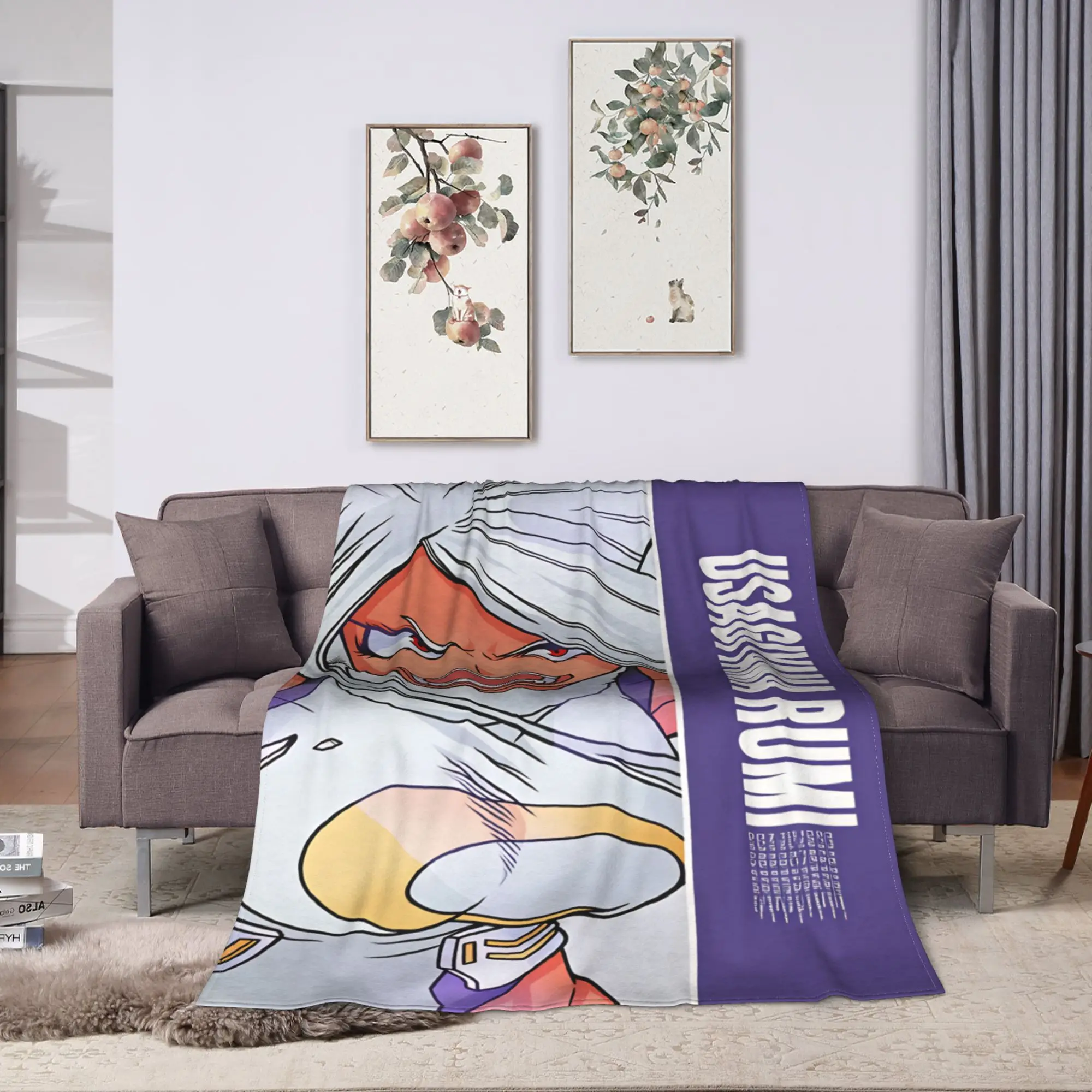 Rabbit Hero Mirko  Super Soft Blanket Plush Throw Blanket Street Trend Living Room Flannel Bedspread Sofa Bed Cover
