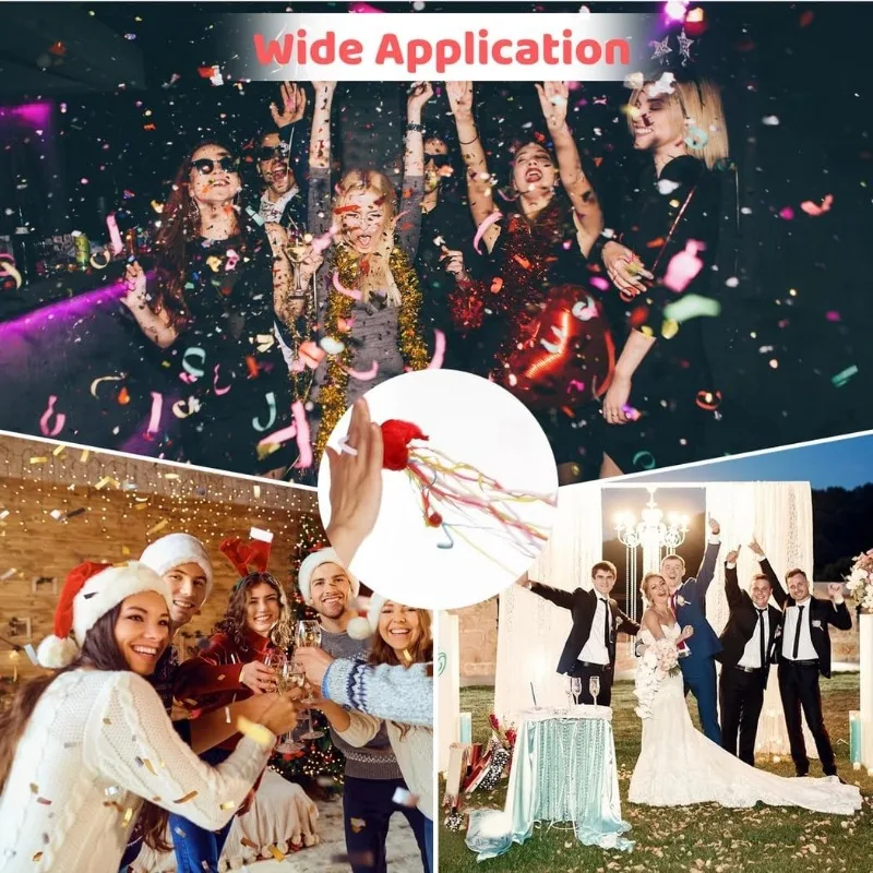 النثار اللافتات بوبرس حزب النثار اليد رمي غاسل ورقة المفرقعات للتخرج الزفاف عيد ميلاد اليد رمي غاسل