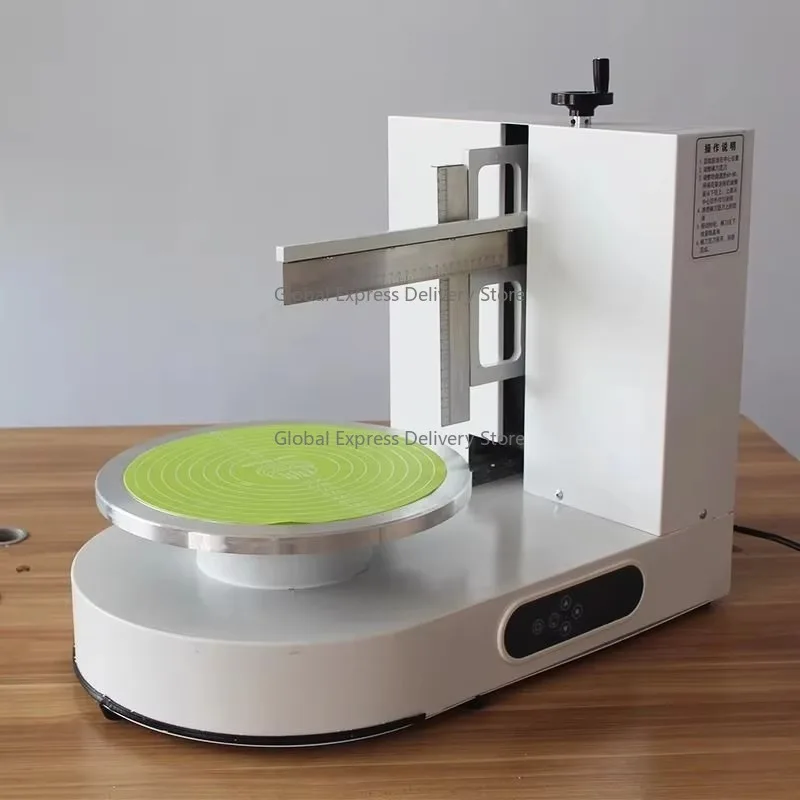Automatic Commercial Cake Plastering Cream Coating Filling Frosting Making Spreading Machine Cake Icing Decorating Machine