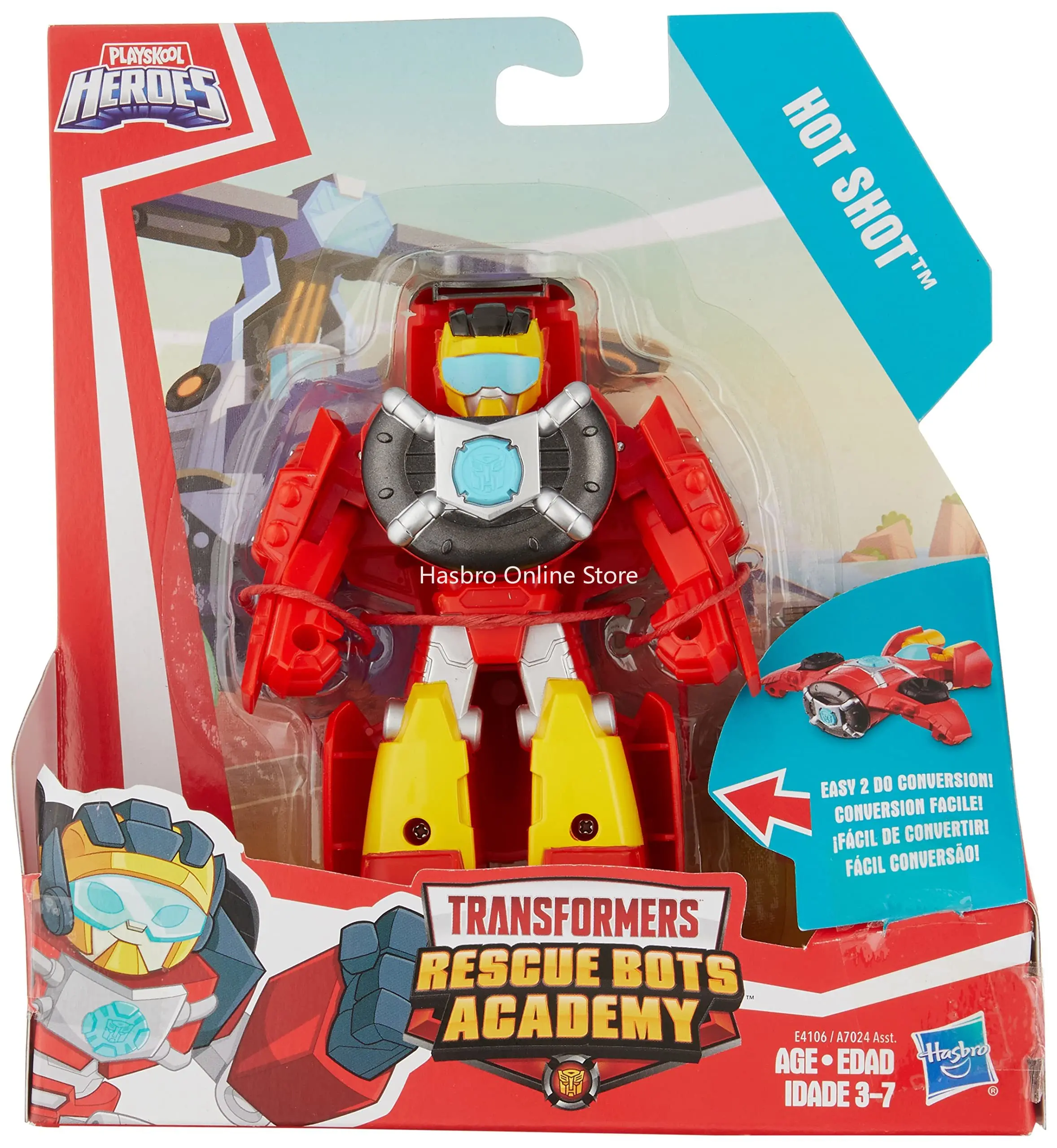 

Трансформеры Hasbro, герои Playskool, спасательные роботы, горячий снимок E4106
