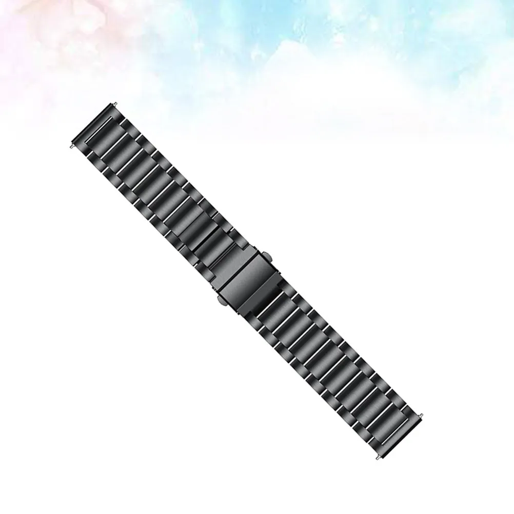 20Mm Stainless Steel Watch Strap Comfortable Breathable Sweat Resistant Stylish Upgrade for Modern Casual Business Attire