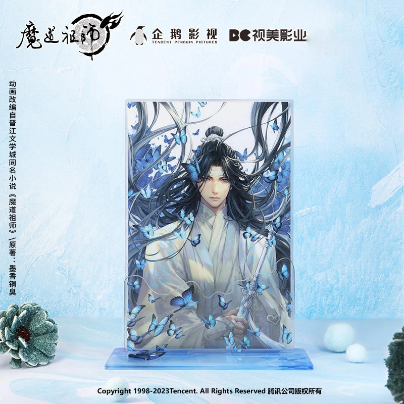 Grandmaster Of Demonic Cultivation MDZS Lan Wangji 2024 Birthday Series Shikishi Card Acrylic Quicand Stand Model Badge