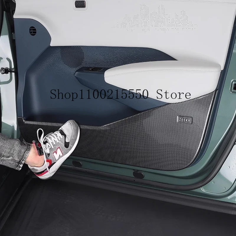 Fully Enclosed One Piece Car Door Anti Kick Plate For ZEEKR X 2023 Interior Accessories