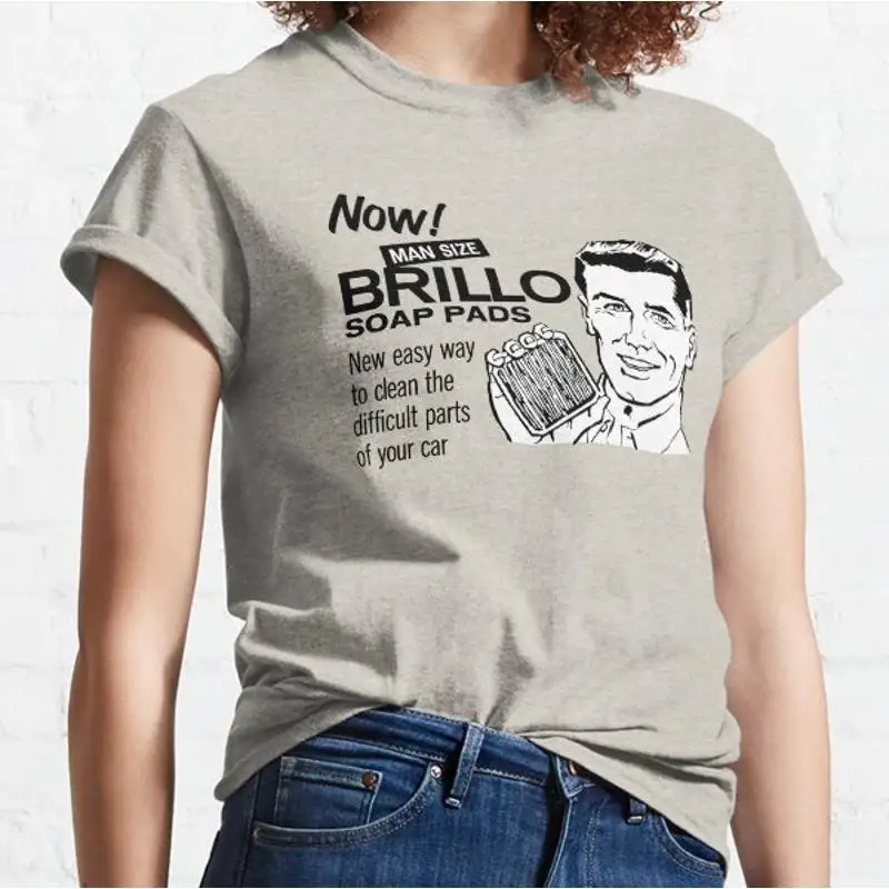 Man Size Brillo Soap Pads Advert Classic T Shirt