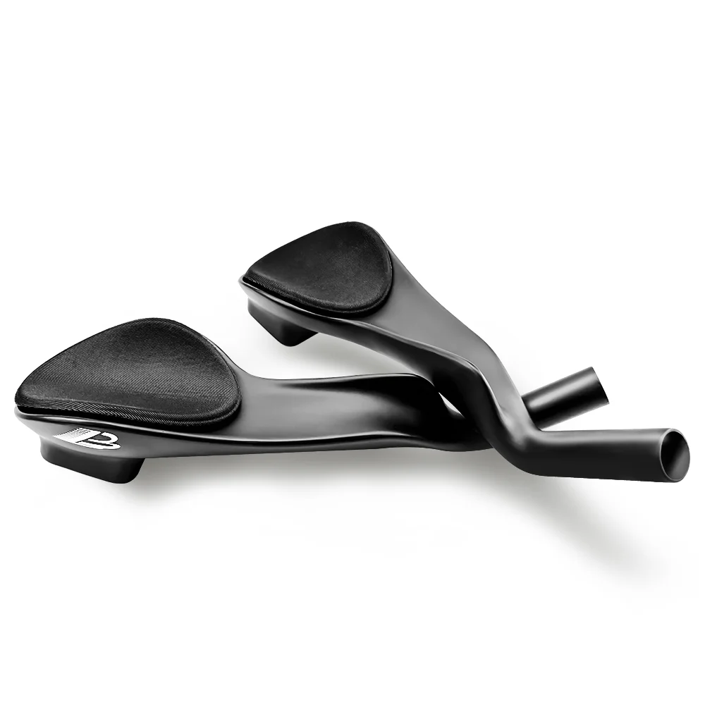 2025 neue BALUGOE Carbon Faser Fahrrad Rest TT Lenker Fern Racing Lenker Fahrrad Zubehör Einstellen Winkel Matte – Detail 5