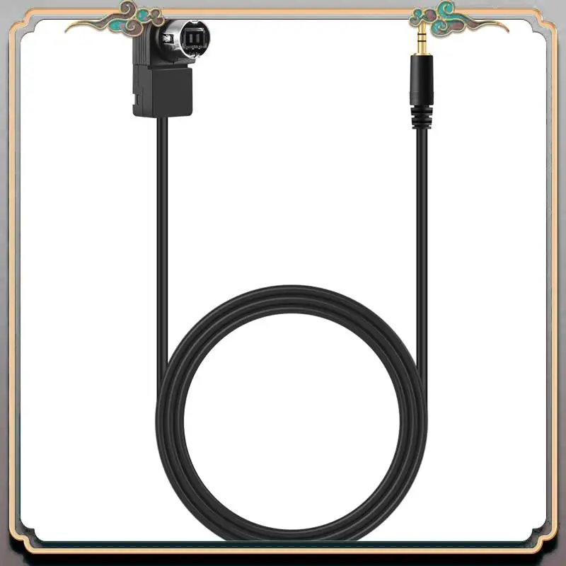 Reliable-Car 3.5Mm Stereo Mini Jack For ALPINE/JVC Ai-NET 4FT 100Cm Aux Car Audio Cable Fit For Adapter For Phone
