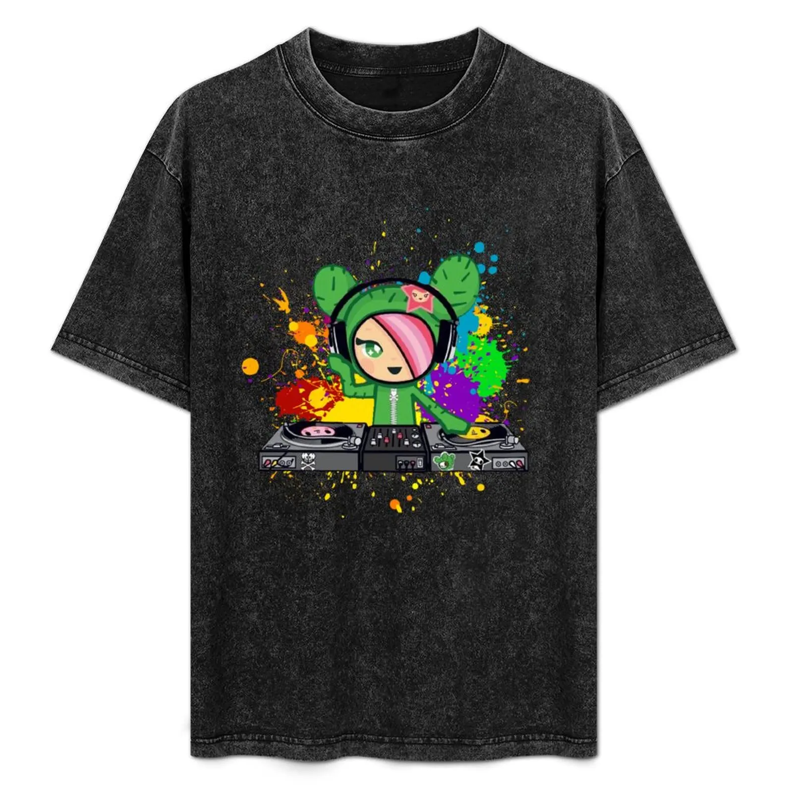 

funny jappanesse sweets friends tokidoki T-Shirt Trendy Casual Short Sleeve Shirt