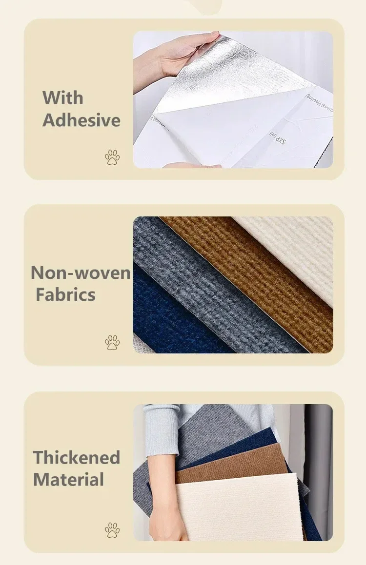 Selbstklebende Katzenkratzmatte, langlebiger Sisal-Möbelschutz, DIY, anpassbare Katzenkratzunterlage für Couch, Sofa – Detail 4
