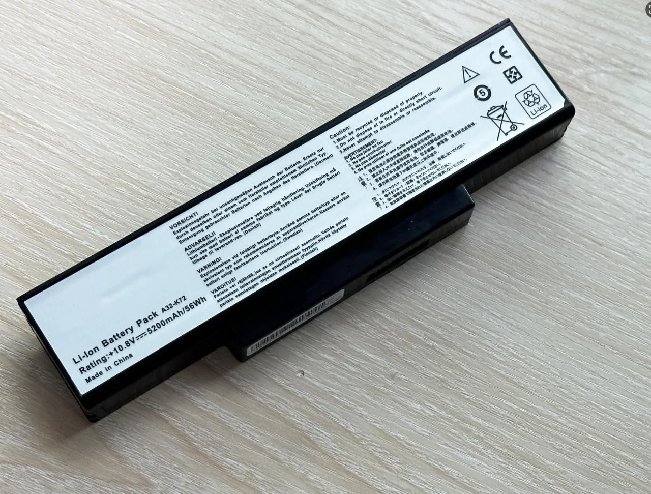 Laptop Battery For Asus A32-N71 A32-K72 K72 K72F K72D K72DR K73 K73SV K73S K73E N73SV X72 X73 N71