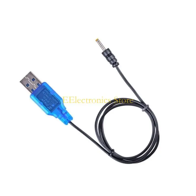 B03C USB Power Cable USB to DC3.7V Power Cord USB to DC2.5mm Cable for Lithium Battery Charging in RCVehicles LED Indicators