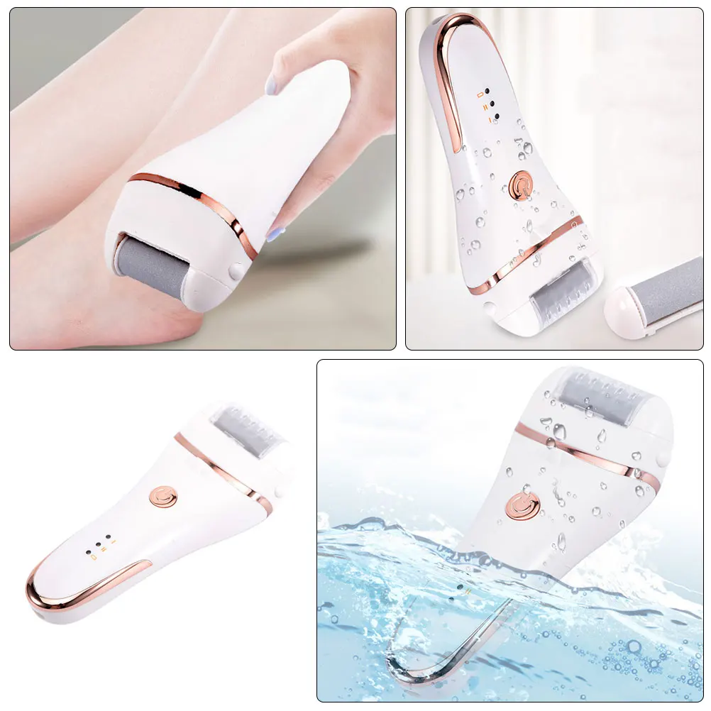 

Electric Foot Callus Remover Rechargeable Pedicure Tool ABS Material USB Charging Dead Skin Scrubber Feet Care Grinder
