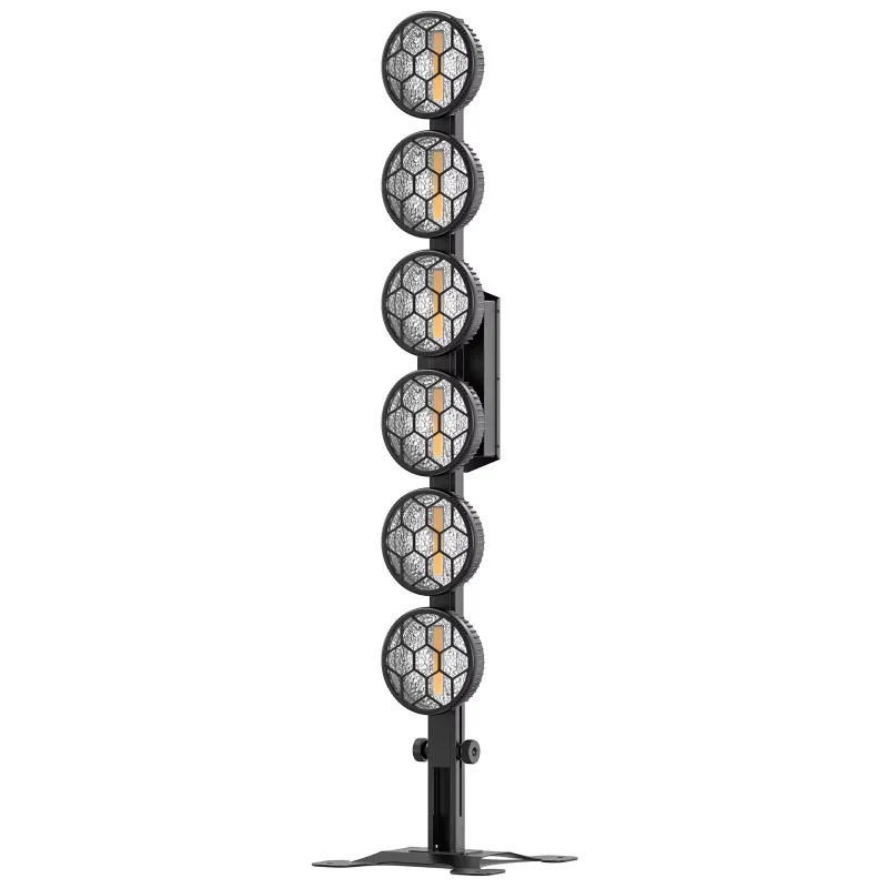 Mini 6 Light Emitting Diode 3 in 1 Linear Retro Parking Light DJ Concert Wedding
