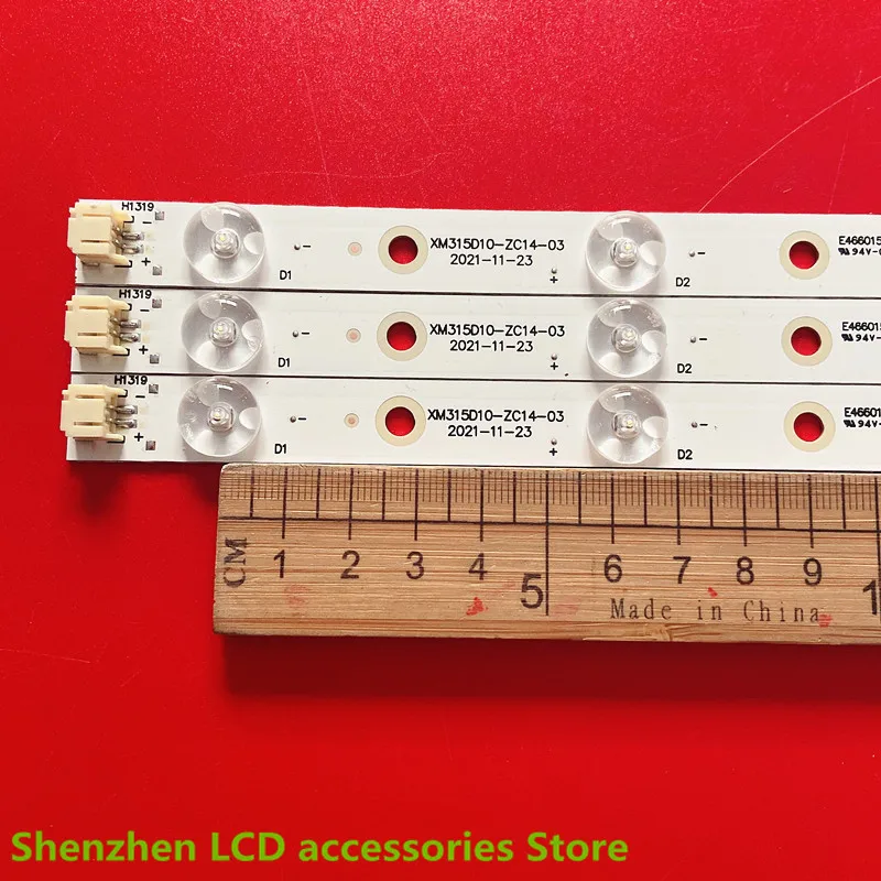 ل الباندا 32 بوصة LE32D19 LE32D33H 32D33 ضوء بار XM315D10-ZC14-03 303XM315033 3V 10LED 62.5 سنتيمتر 100% جديد