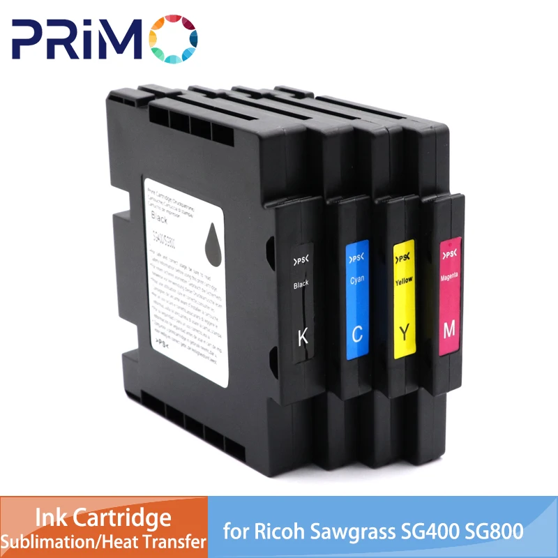 SG400 SG800 Sublimation Heat Transfer Ink Cartridge for Sawgrass Virtuoso Ricoh SG3100 SG3110 SG3200 SG2100 SG2010 SG7100 SG7200