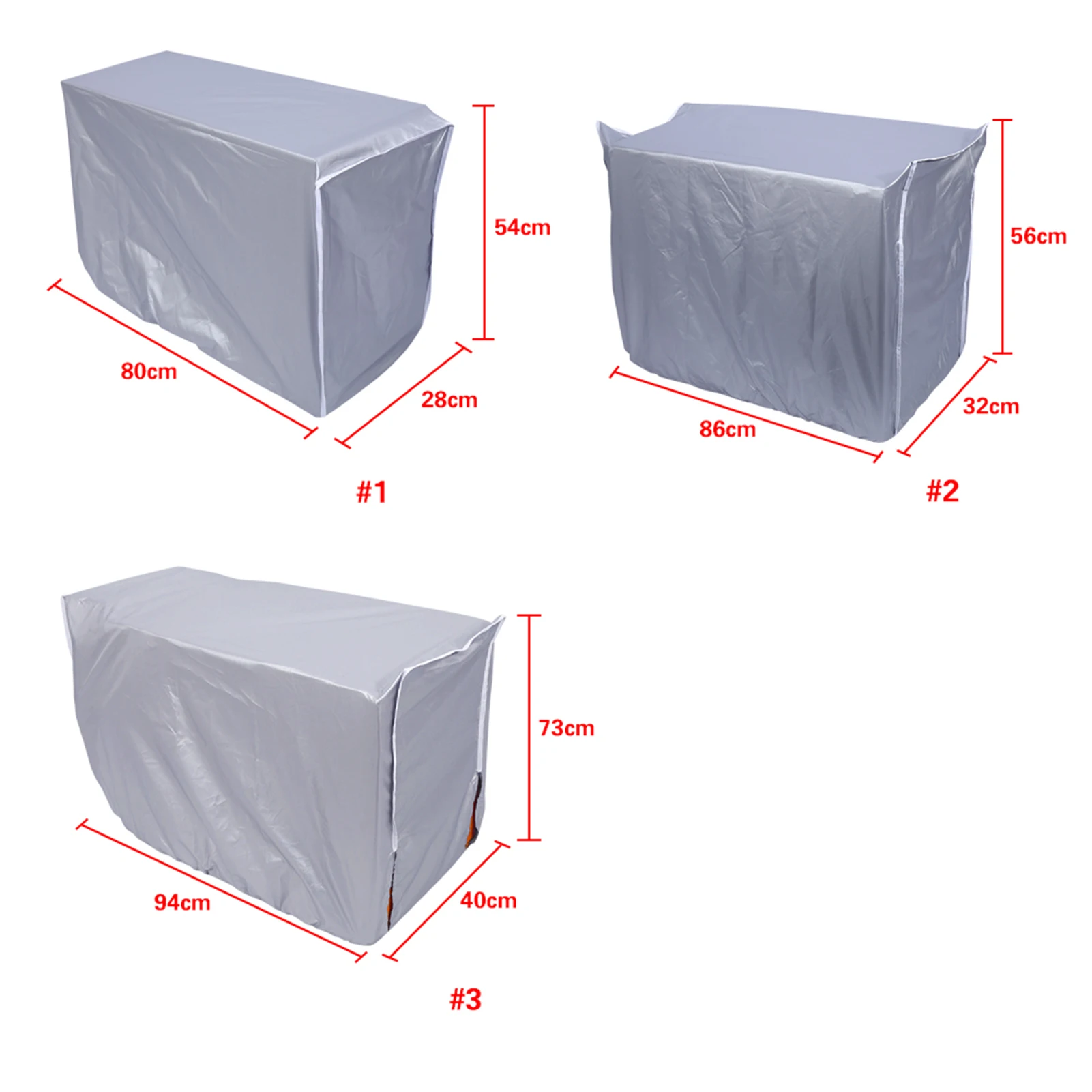 Waterdichte Airconditioner Cover Outdoor Airconditioner Cover Anti Dust Anti Sneeuw Waterdicht Sunproof Voor Thuis 3 Maten