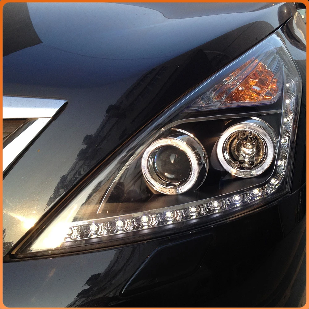 

Upgrade LED Projector Lens Headlights Assembly High Quality Car Front Lamps Accessories For Nissan Altima 2008-2012 Hot Sale