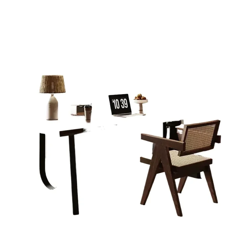 

North American black walnut, medieval dining table, rectangular long workbench