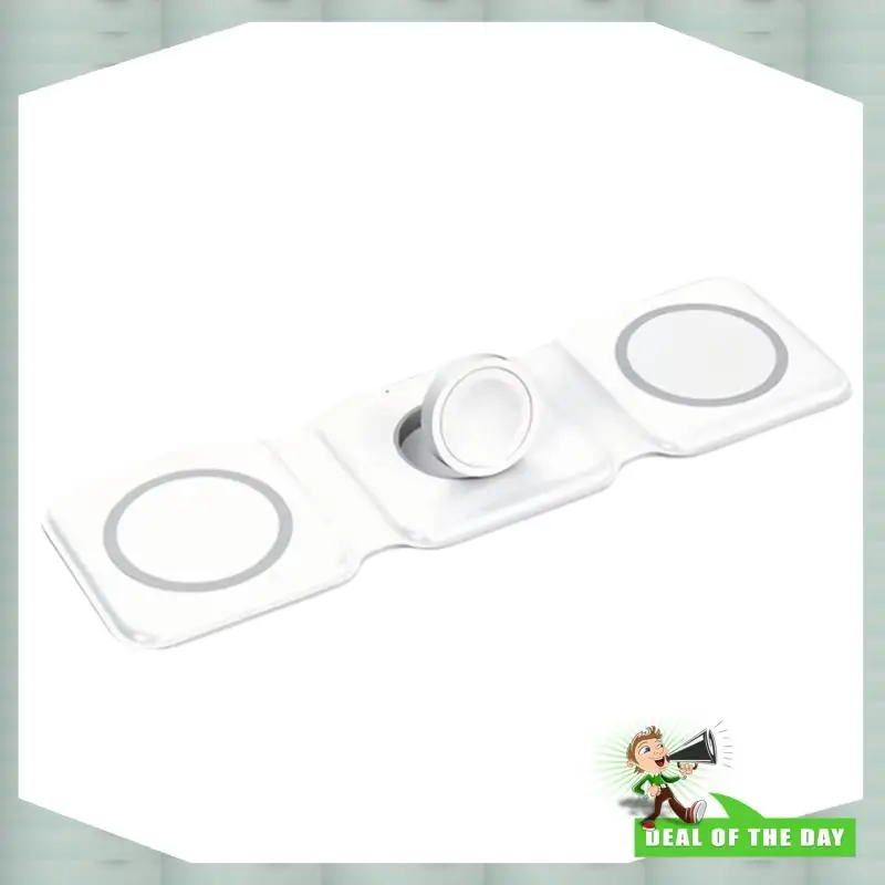 24-Hour Delivery Magnetic Wireless Charging Dock Station 3 In 1 Foldable Stand For Iphone 15 14 13  Watch  Fast Char