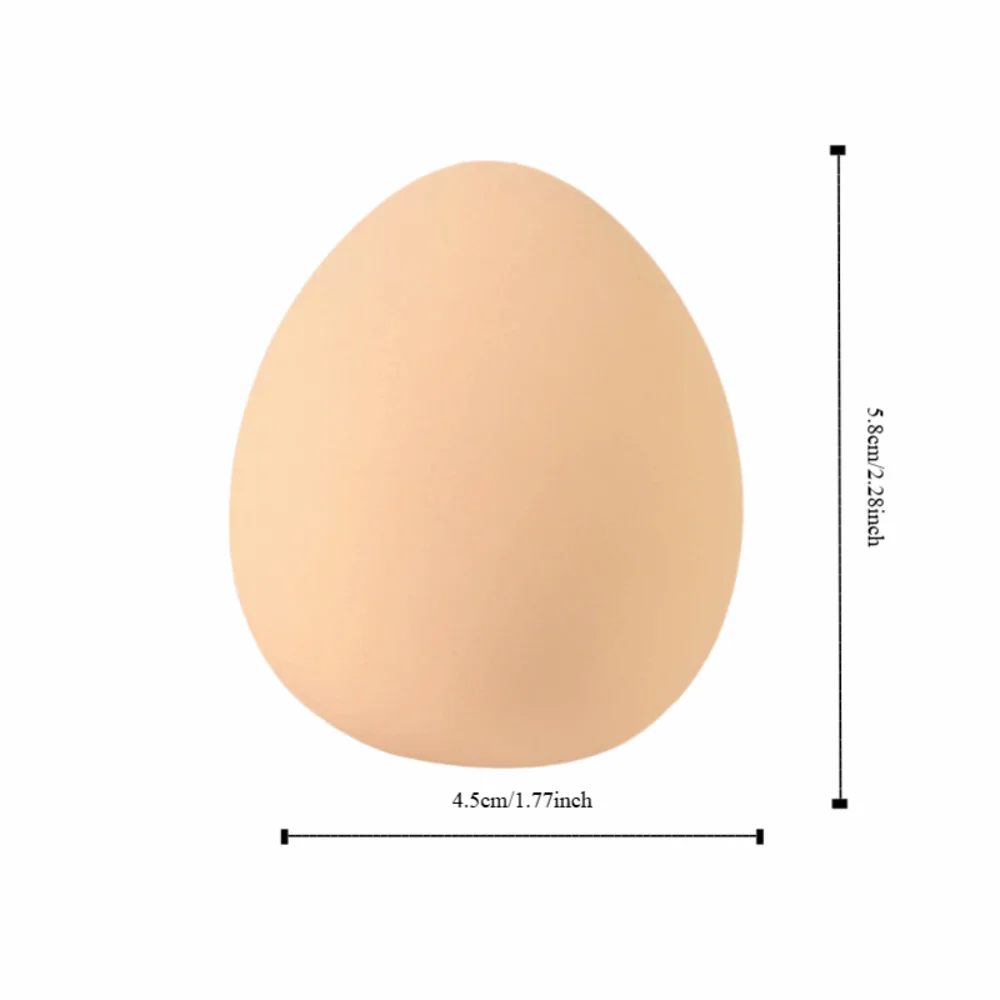 1/3/5 Buah Mainan Pemeras Telur Relaksasi Kecemasan Lambat Rebound Telur Simulasi Licin Anti Stres Bola Pemeras Elastis Hadiah Ulang Tahun