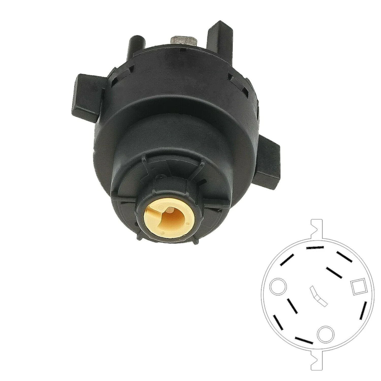 Ignition Starting Switch for -Audi 80, 100, A3, A4, A6, 1990 - 1997