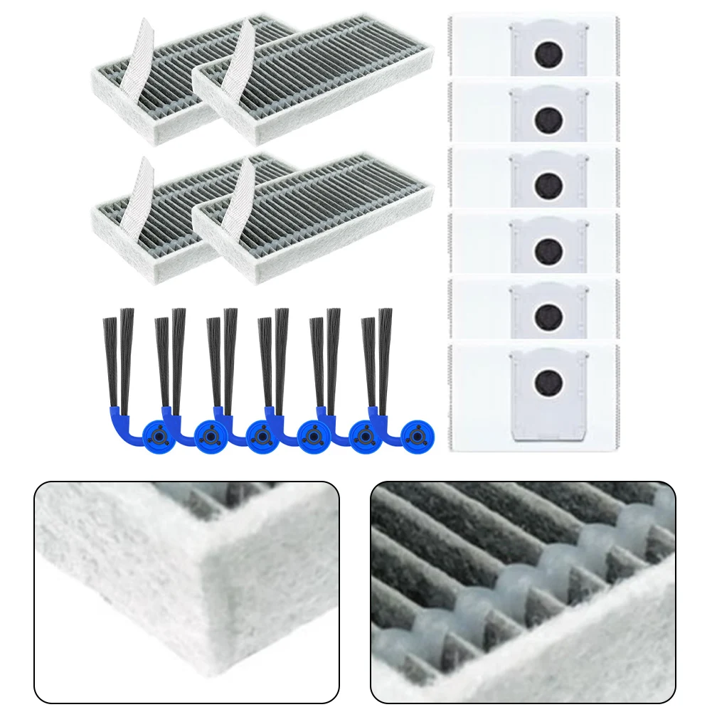 Replacement Side Brushes OmniCyclone Parts High Efficiency Filtering Long-lasting Durability For OmniCyclone Series
