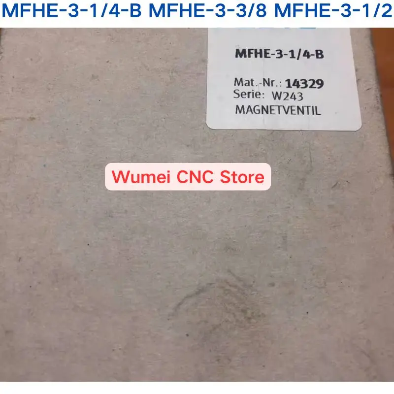 Brand New Original Solenoid Valve MFHE-3-1/4-B 14329 MFHE-3-3/8 12908 MFHE-3-1/2 10421 Other Specifications, Please Consult