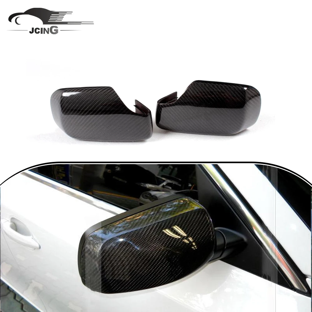 

Car Carbon Mirror Covers Auto full replacement side mirror cover for BMW E60