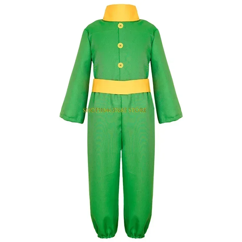 Школьный танец можно носить зеленый цельный костюм Cos, одежда для маленького принца, детская карнавальная одежда для косплея, вечерние выступления
