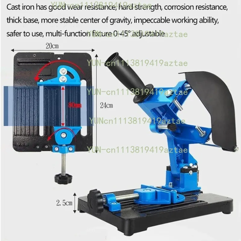 100‑125mm Universal Fixed Supporting Unit, Jig For Power Tool Component Stabilizing And Positioning Processing