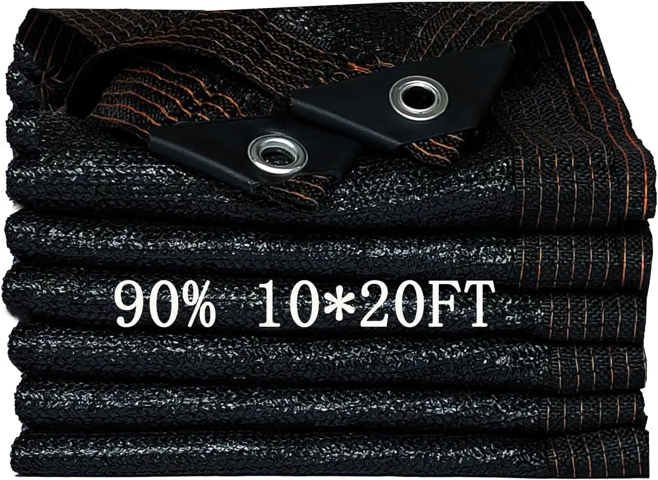 

90% Shade Cloth 10x20FT with Grommets for Garden Plants, Patio Covers, Outdoor Use