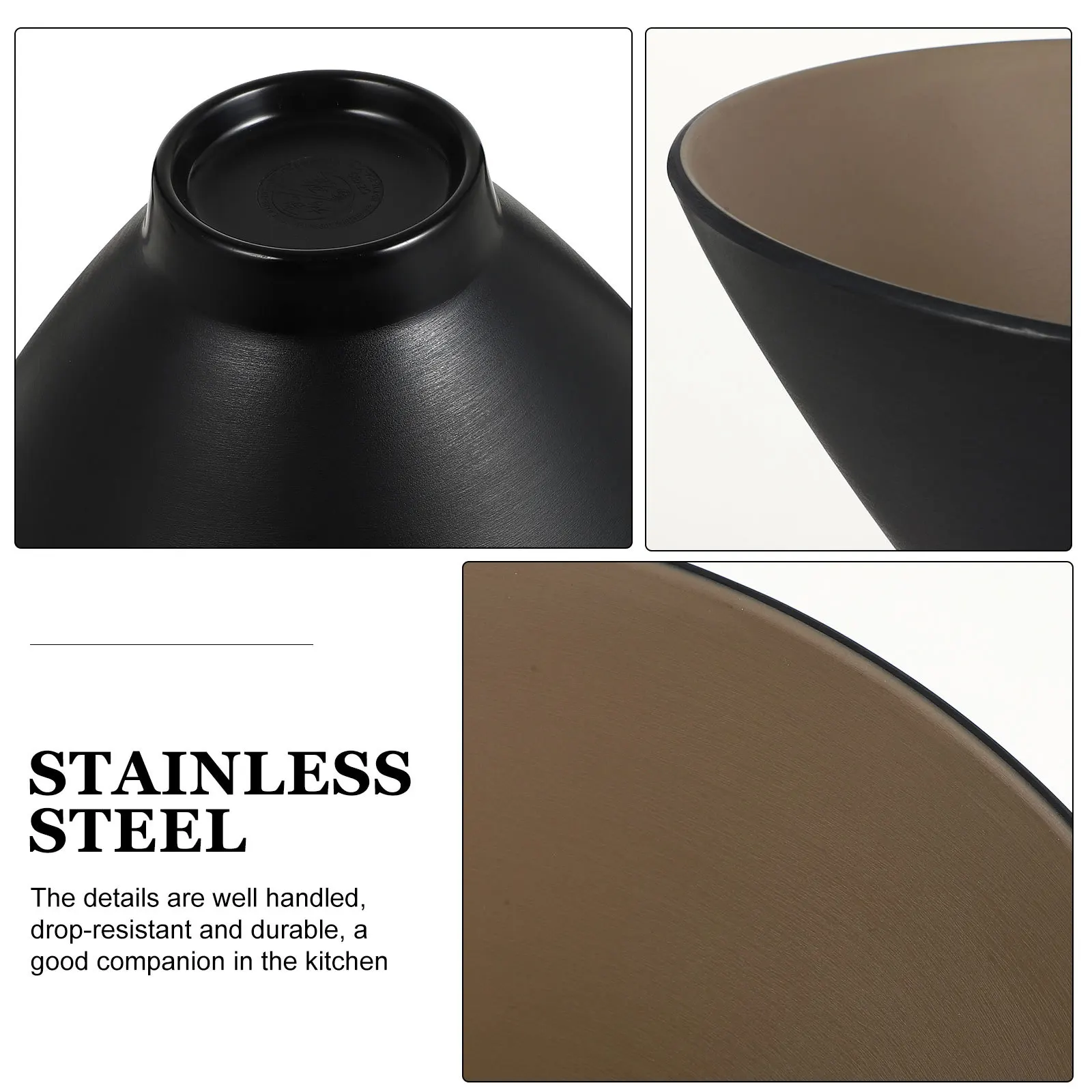 

1pc Japanese Style Rice Large Deep Melamine Noodle Soup Salad Cereal Serving For Home Restaurant Hotel Fruit Salad Bowl