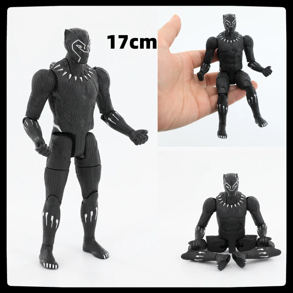 

marvel Revenge League Black Panther Anime Action Figure Boxed Figures Toys Model Ornaments Children Birthday Gifts Pvc