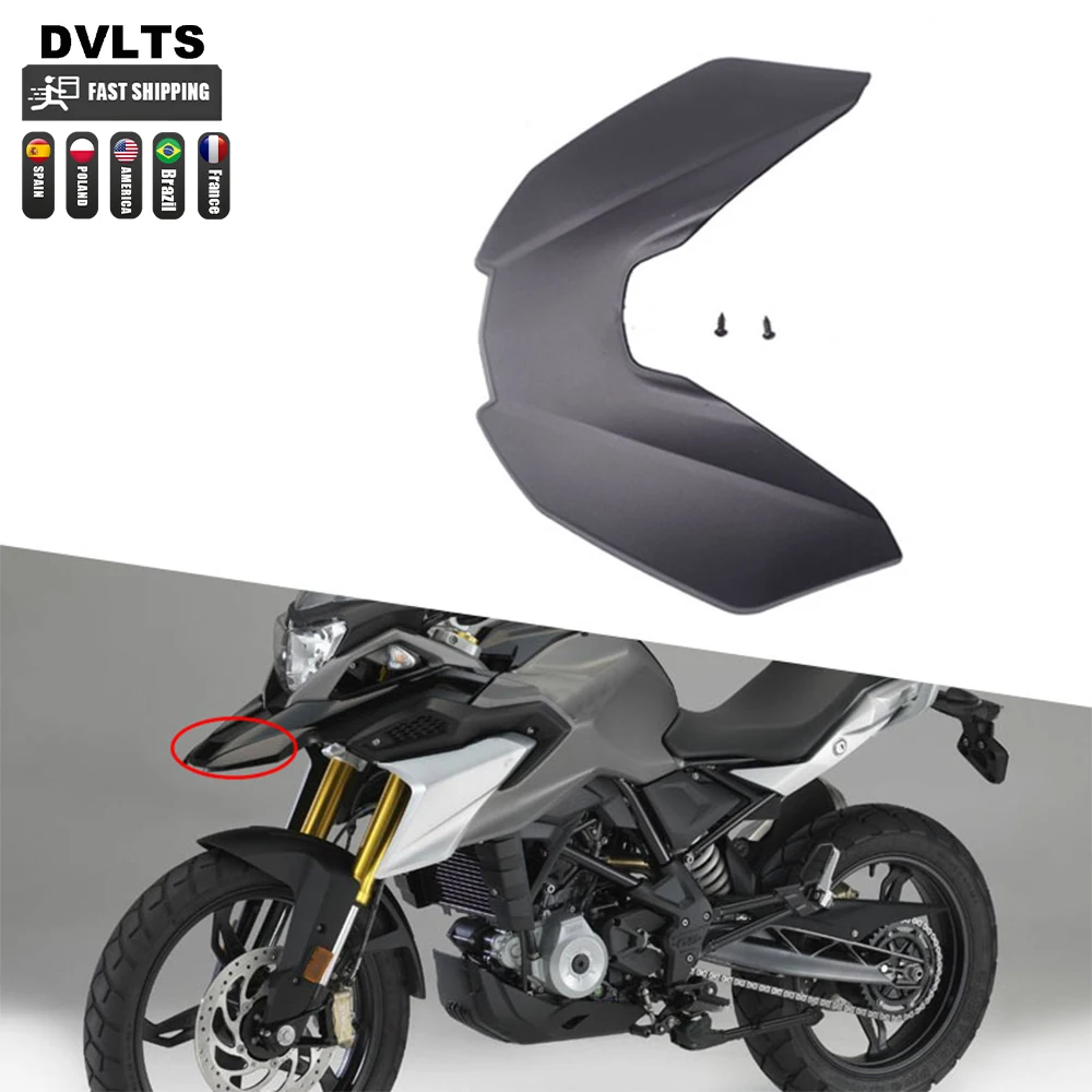 

Motorcycle Beak Fairing Winglets Front Fender Beak Extension Wheel Cover For BMW G310GS G 310 G310 GS 2017 2018 2019 2020