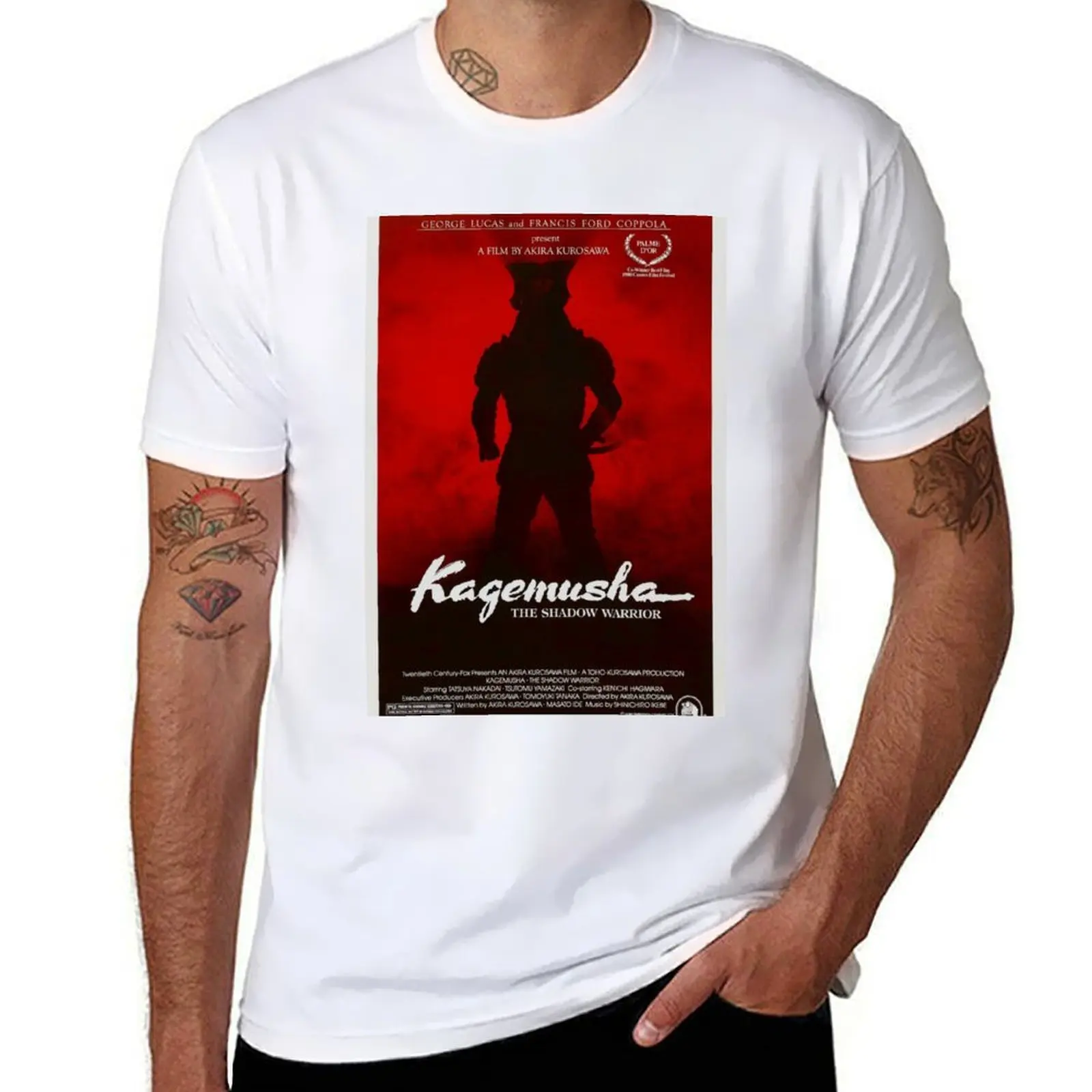 

Kagemusha Akira Kurosawa T-Shirt cotton t shirt pack man tshirt T-Shirt