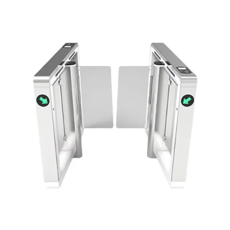 Professional Service Industrial Stainless Steel Swing Barrier Gate Access Turnstile with IP54 Protection for Exhibition Hall