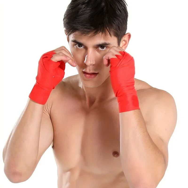 

Sports Wraps, Breathable Boxing Bandage 2.5m/ 5m Handguard Straps Fitness Boxing Handle Bandage, Tie Handle For Men women