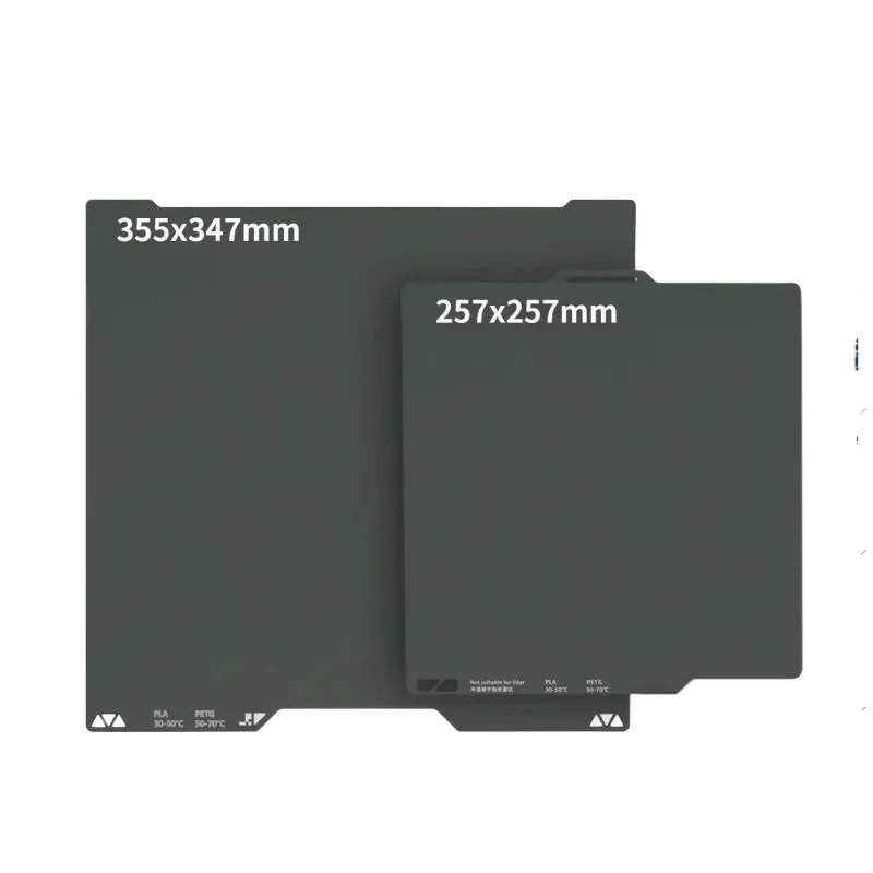 Double Sided Cold Build Plate Strong Adhesion Printing Sheet Fit X1 P1 A1 H2D H2S 3D Printer Replacement Printing Accessories