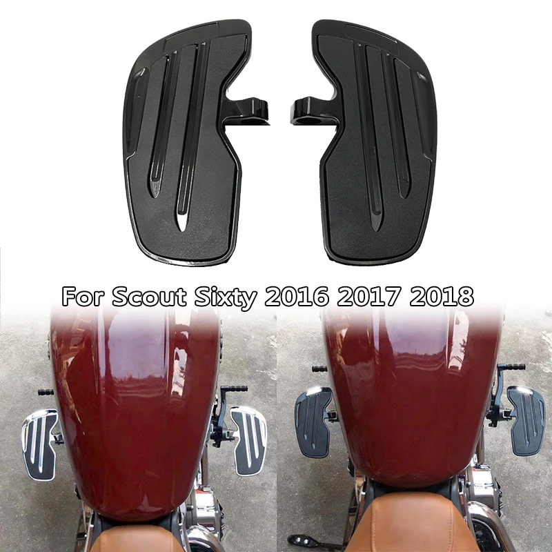 For Indian Scout 2016-2018 Front Foot Peg Pedal Scout Sixty 2016-2021 Scout Bobber 2018 Motorcycle Widening Driver Foot Pedal