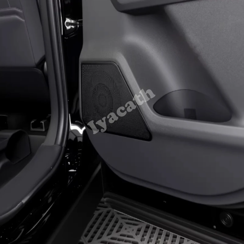 For Toyota RAV4 RAV 4 RAV4 2026 2027 Stainless Steel Car Audio Speaker 4 Door Loudspeaker Panel Cover Trim Interior Accessories