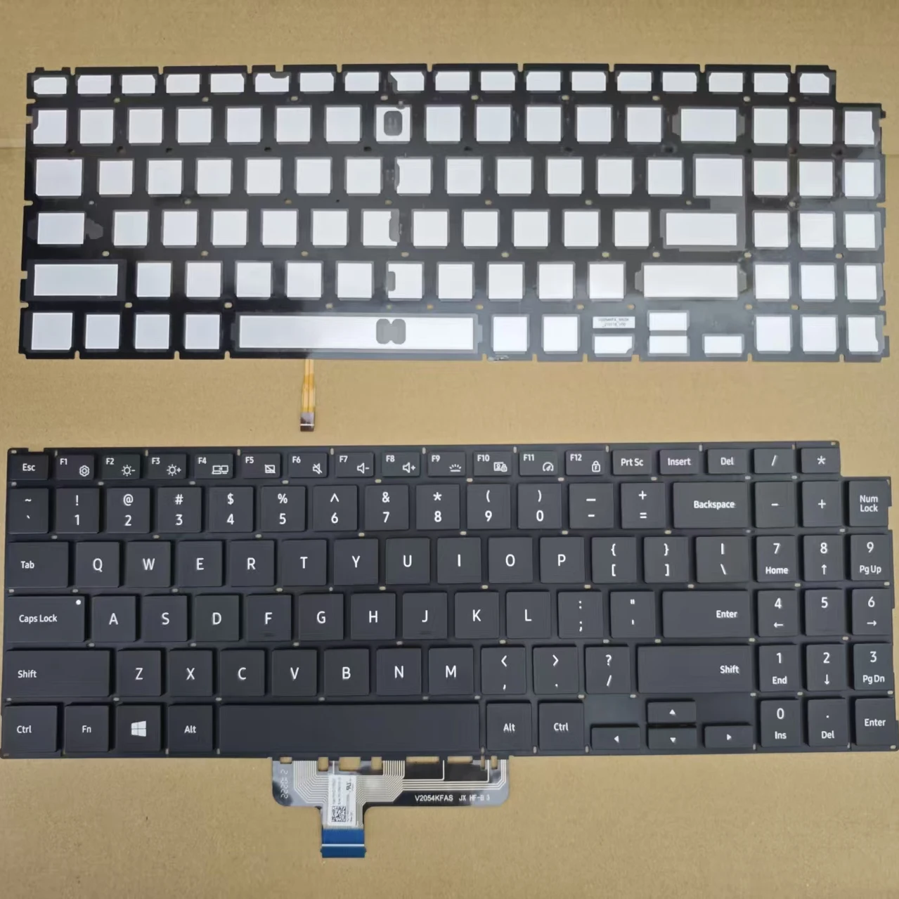 لسامسونج غالاكسي كتاب NP750XDA 755XDZ 760XDA لوحة المفاتيح الخلفية