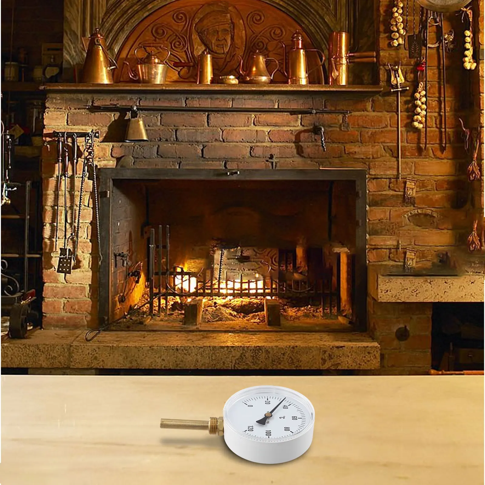 

Немедленные результаты Циферблатный термометр Системы нагрева Биметаллический термометр для систем отопления Диапазон температур 0-120 C