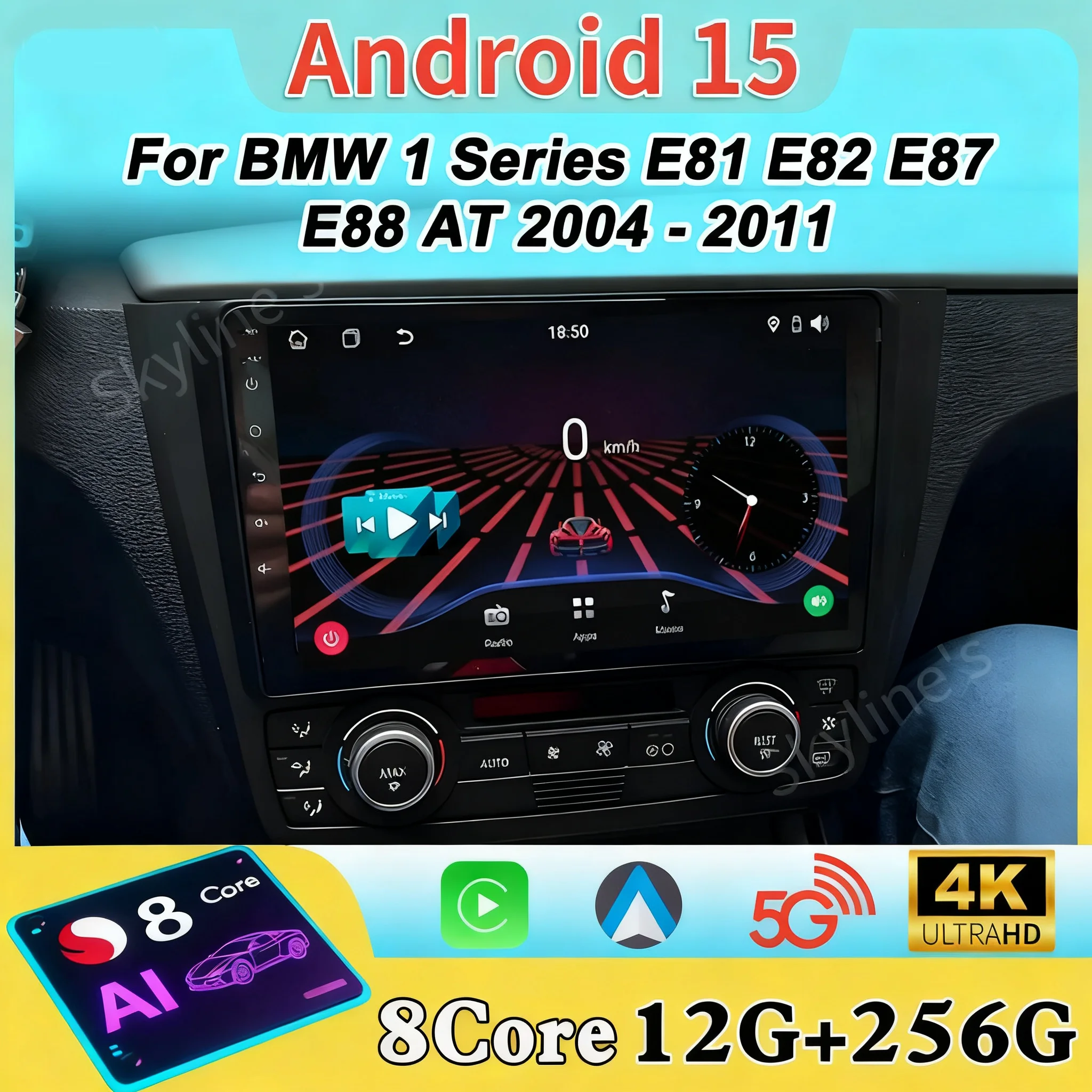 For Bmw 1 Series E8…