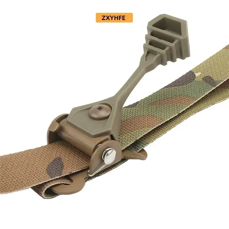 Correa táctica ajustable para rifle airsoft caza - imagen 5