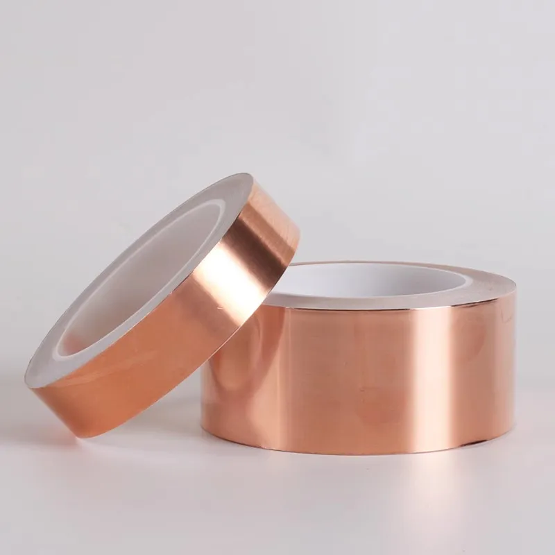 Double-sided conductive copper foil tape signal enhanced anti-interference shield anti-copper foil sticker single-sided tape